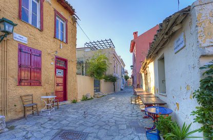 Strolling Up and Down Plaka, the Neighborhood of the Gods